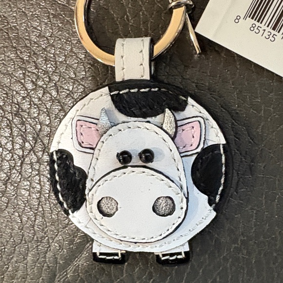 Coach adorable cow key fob - Picture 2 of 7
